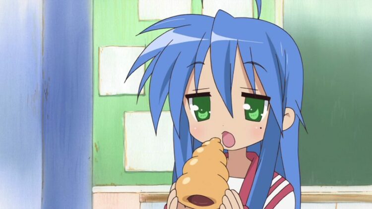 Lucky Star Izumi Konata Anime Screencap 01