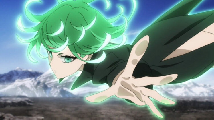 One Punch Man Tatsumaki Flying Visual