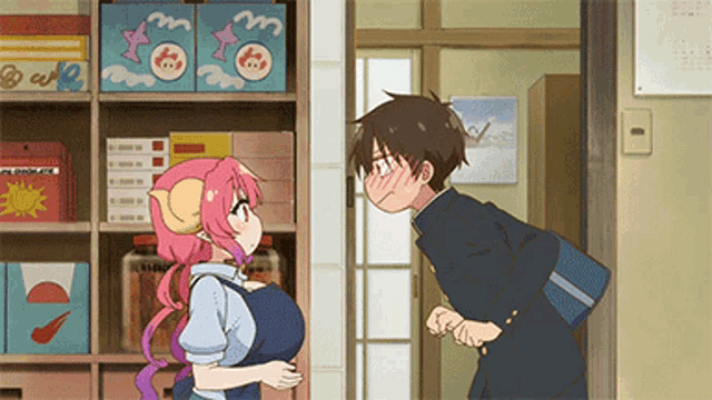 Anime Girl Type Ilulu From Kobayashi Dragon Maid