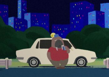 Oddtaxi Anime Screencap 01