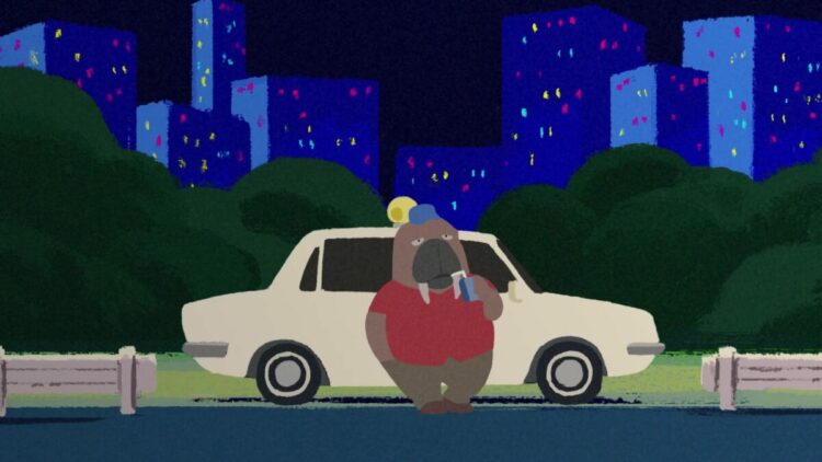 Oddtaxi Anime Screencap 01