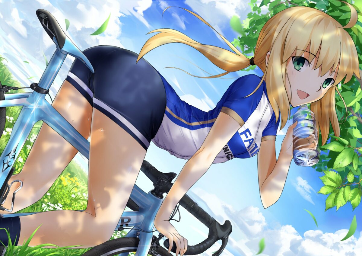 Saber On A Bicycle