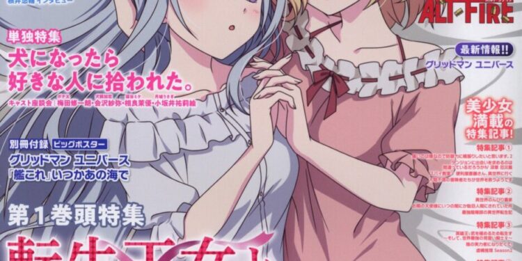 Megami Magazine April 2023 Anime Poster Magazine