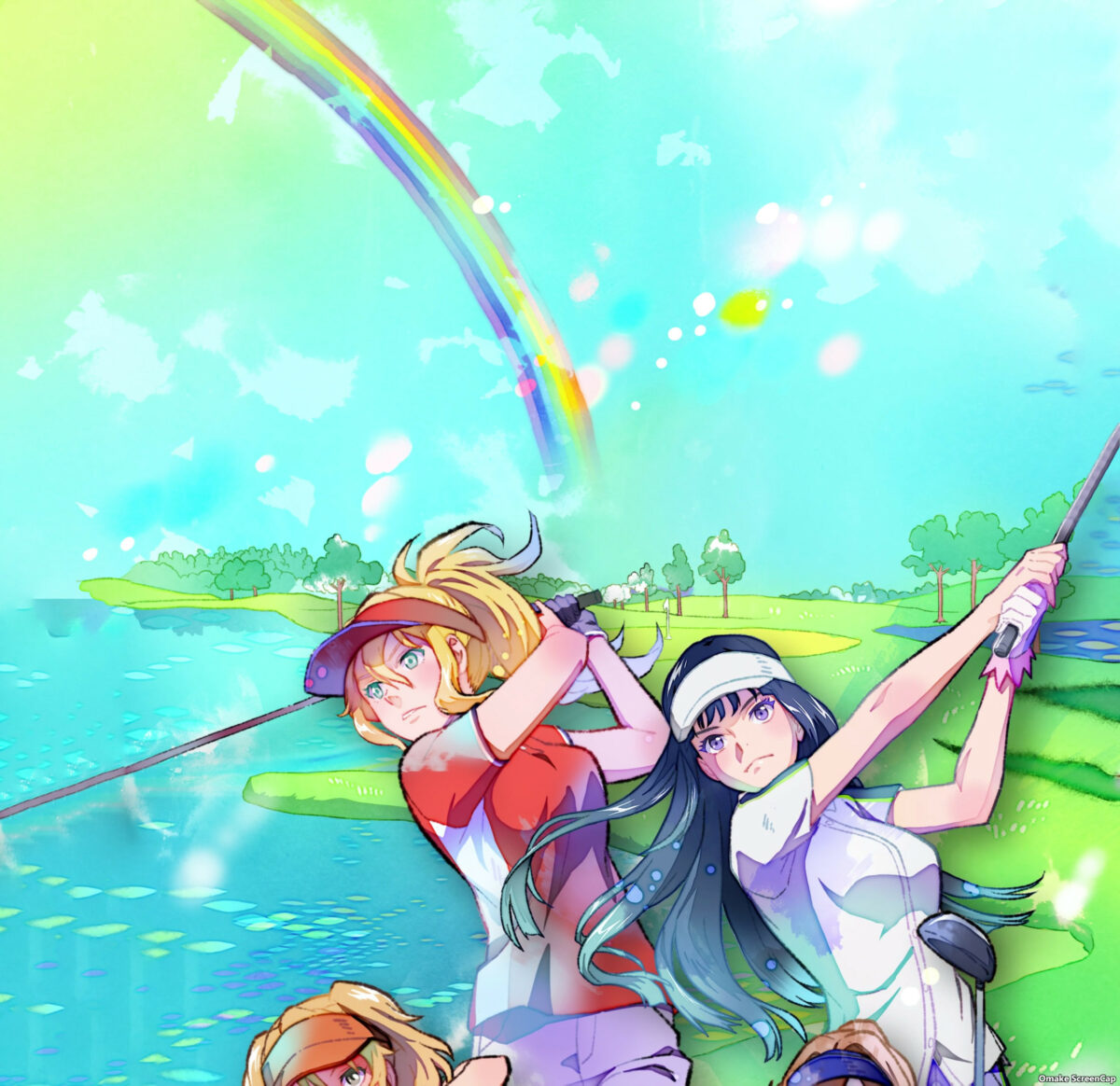 Birdie Wing Golf Girls' Story ED Eve Aoi And Rainbow
