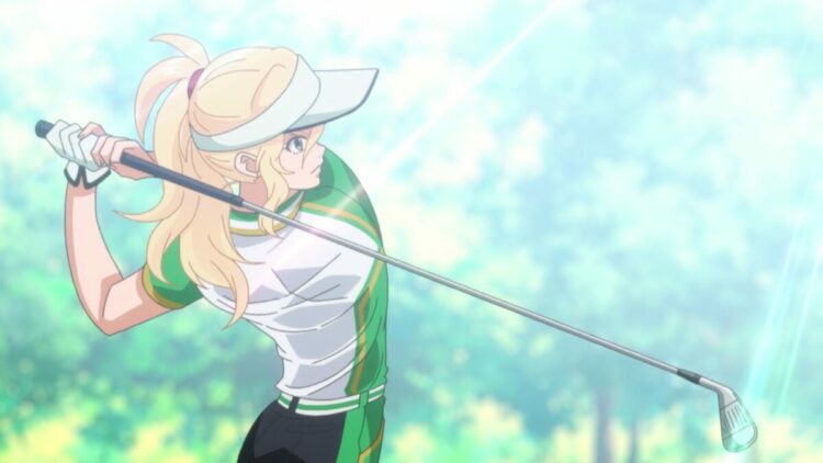 Birdie Wing Golf Girls' Story Episode 15 Eve Backswing Pose