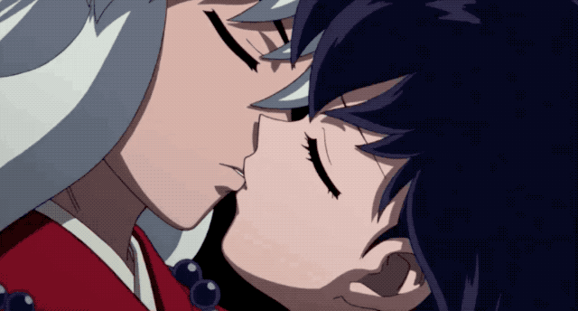 Inuyasha Anime Kiss