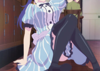 Goddess Cafe Terrace Episode 6 Ami Drops Tray