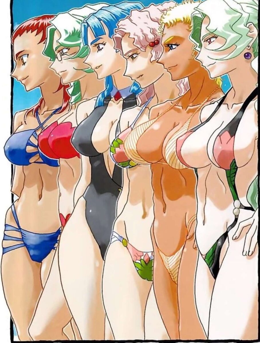Tenchi Muyo GXP Renza Wives And Seto In Bikinis Visual 1