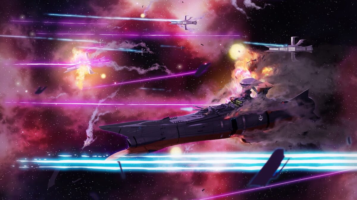 Space Battleship Yamato Battle Scene
