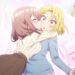 My Tiny Senpai Episode 4 Shiori Kisses Chinatsu's Cheek