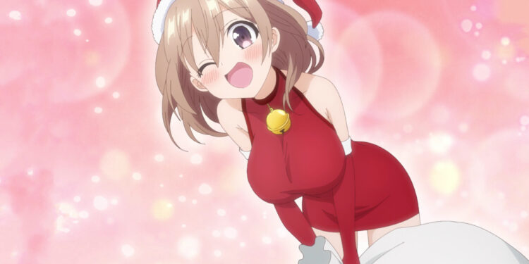 My Tiny Senpai Episode 5 Santa Shiori Senpai Feature