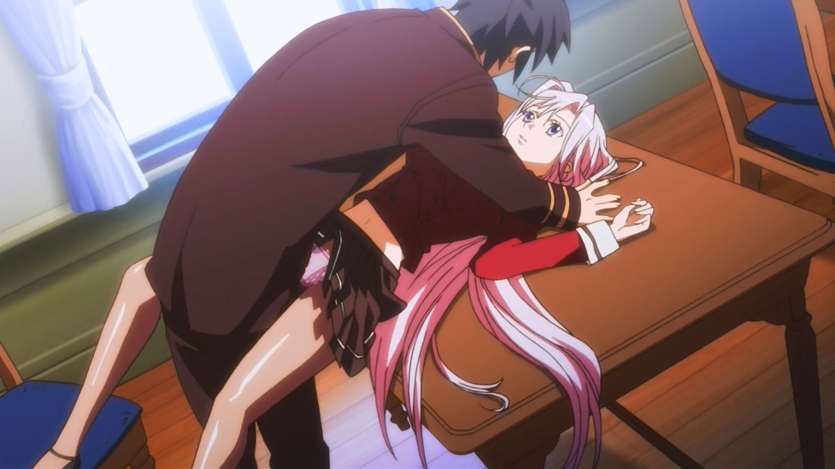 Princess Lover Teppei Pins Charolette To Desk Visual