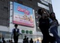 Barbie Film Release In Shinjuku