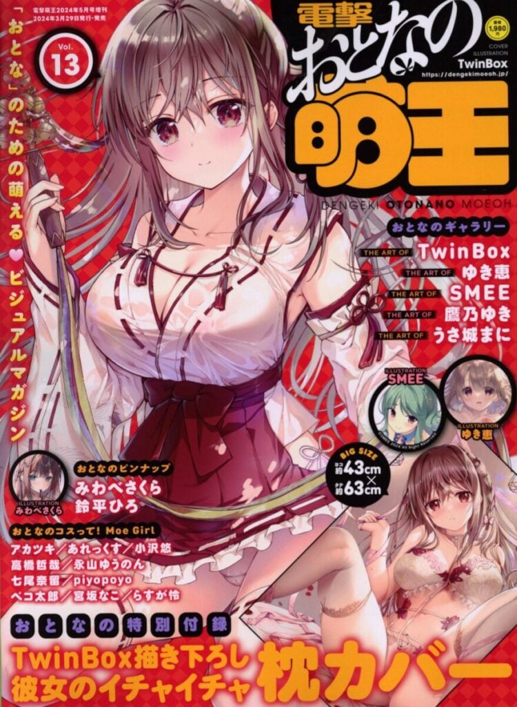 Otone Dengeki Moeoh #13 Cover