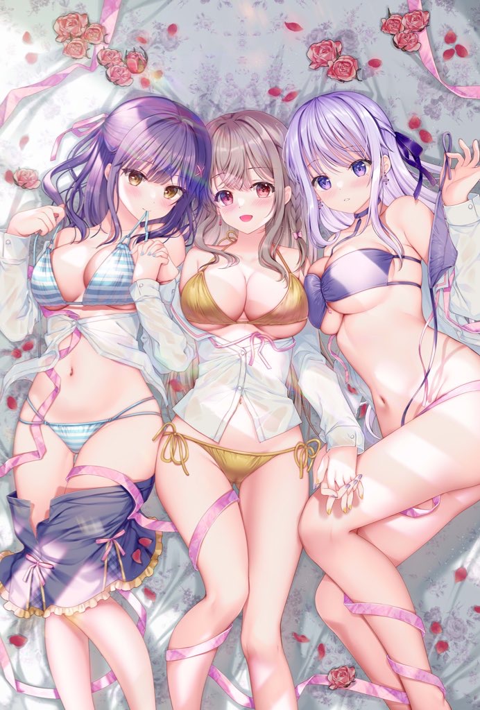 Twinbox Three Girls Image From Otona Dengeki Moeoh 13