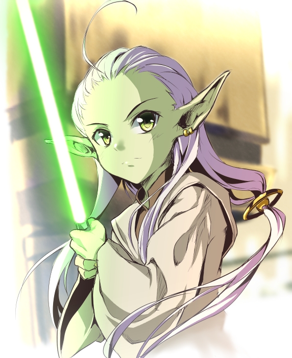 Anime Star Wars Yoda