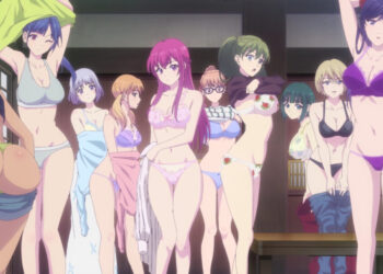 Goddess Cafe Terrace Episode 16 Girls In Underwear