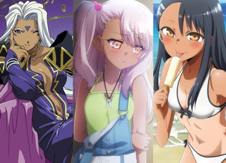 Dark Skinned Anime Girls