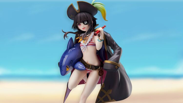 KD Colle KonoSuba Megumin Cosplay On The Beach Figure Web Cover
