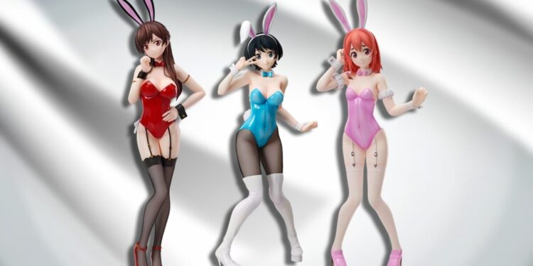 FREEing Kanokari Bunny Girl Figures Web Cover