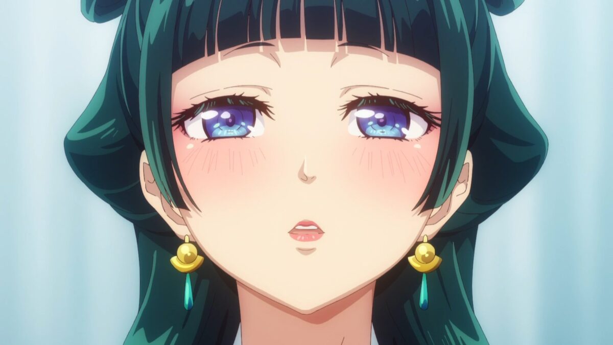 Maomao's alluring grin promises more delights