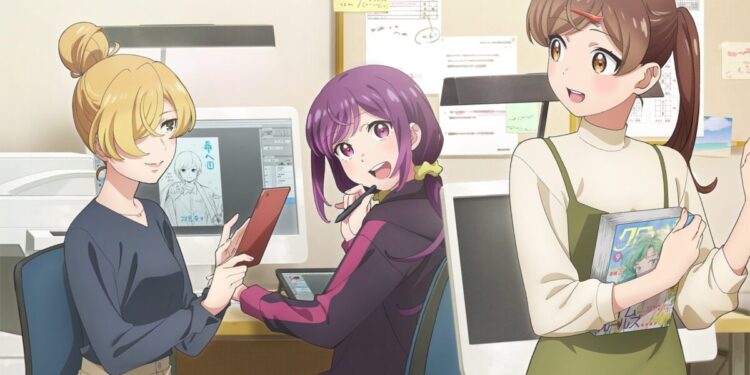 A Mangaka's Weirdly Wonderful Workplace PV1 11b