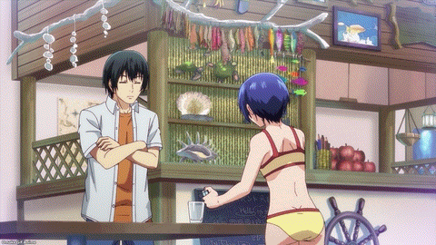 Grand Blue S2 Episode 3 Aina Lights Fire Water