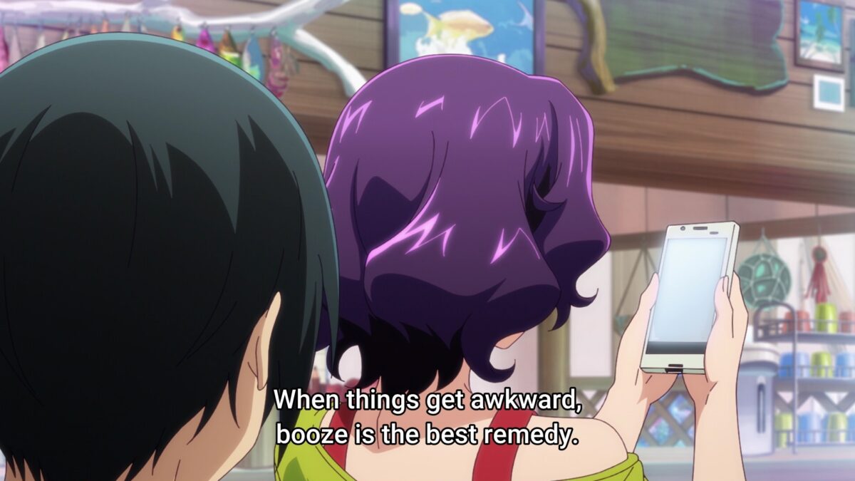 Grand Blue S2 Episode 3 Azusa Booze Solves Everything