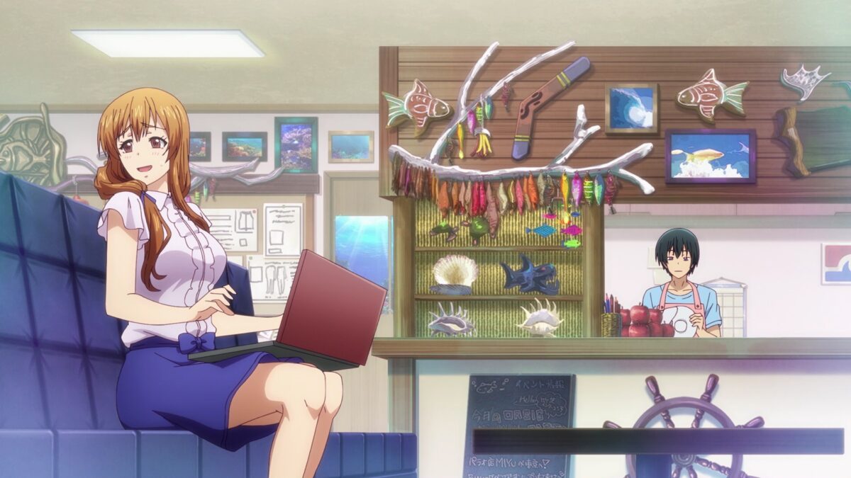 Grand Blue S2 Episode 3 Nanaka Sits Far Away From Iori