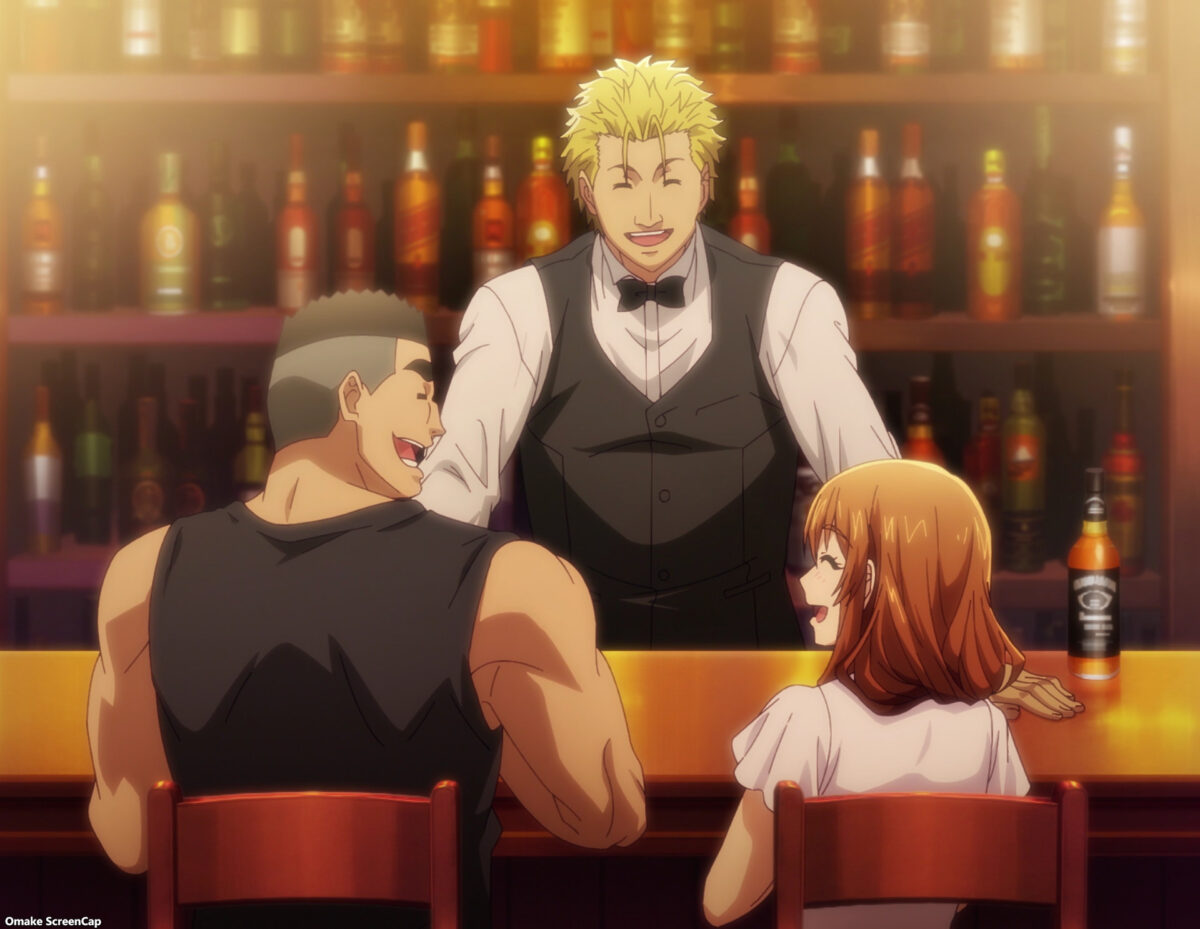 Grand Blue S2 Episode 3 Shini Ryuujirou Nanaka At The Bar
