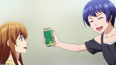 Grand Blue S2 Episode 4 Aina Clinks Beer With Nanaka