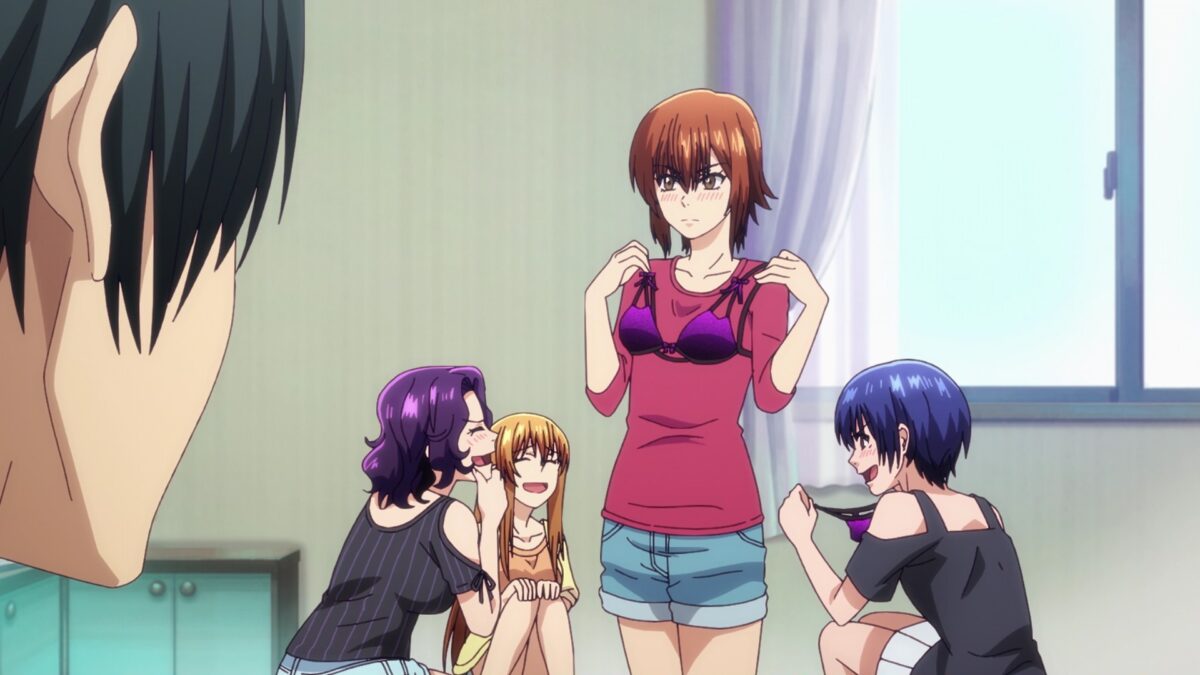Grand Blue S2 Episode 4 Chisa Shows Tiny Lingerie