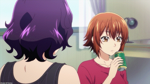 Grand Blue S2 Episode 4 Chisa Sips Beer