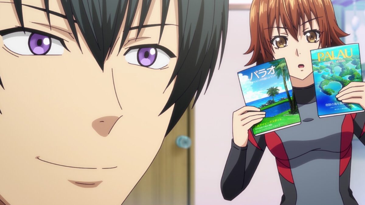 Grand Blue S2 Episode 8 Chisa Has Palau Brochures