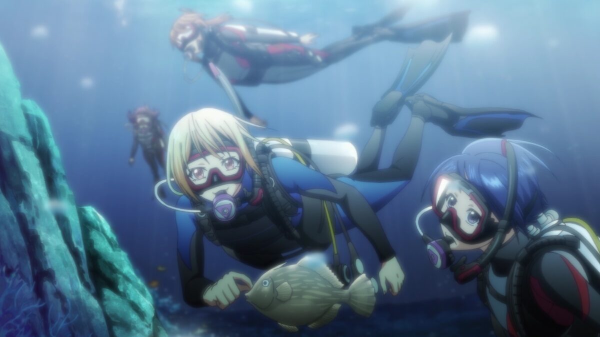 Grand Blue S2 Episode 8 Diving Scene