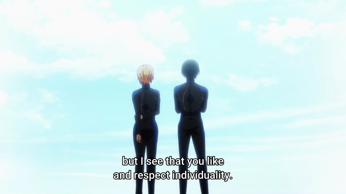 Grand Blue S2 Episode 8 Naomi Admires Iori