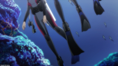 Grand Blue S2 Episode 8 Naomi Swims With Chisa Iori