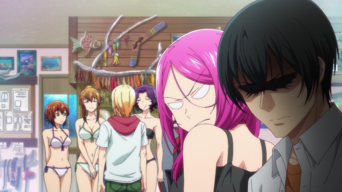 Grand Blue S2 Episode 8 Sakurako Asks About Bikini Babes