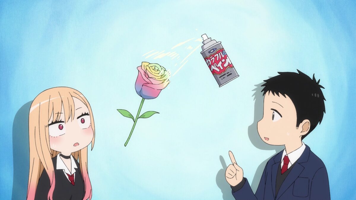 My Dress Up Darling S2 Episode 16 Fake Rainbow Rose