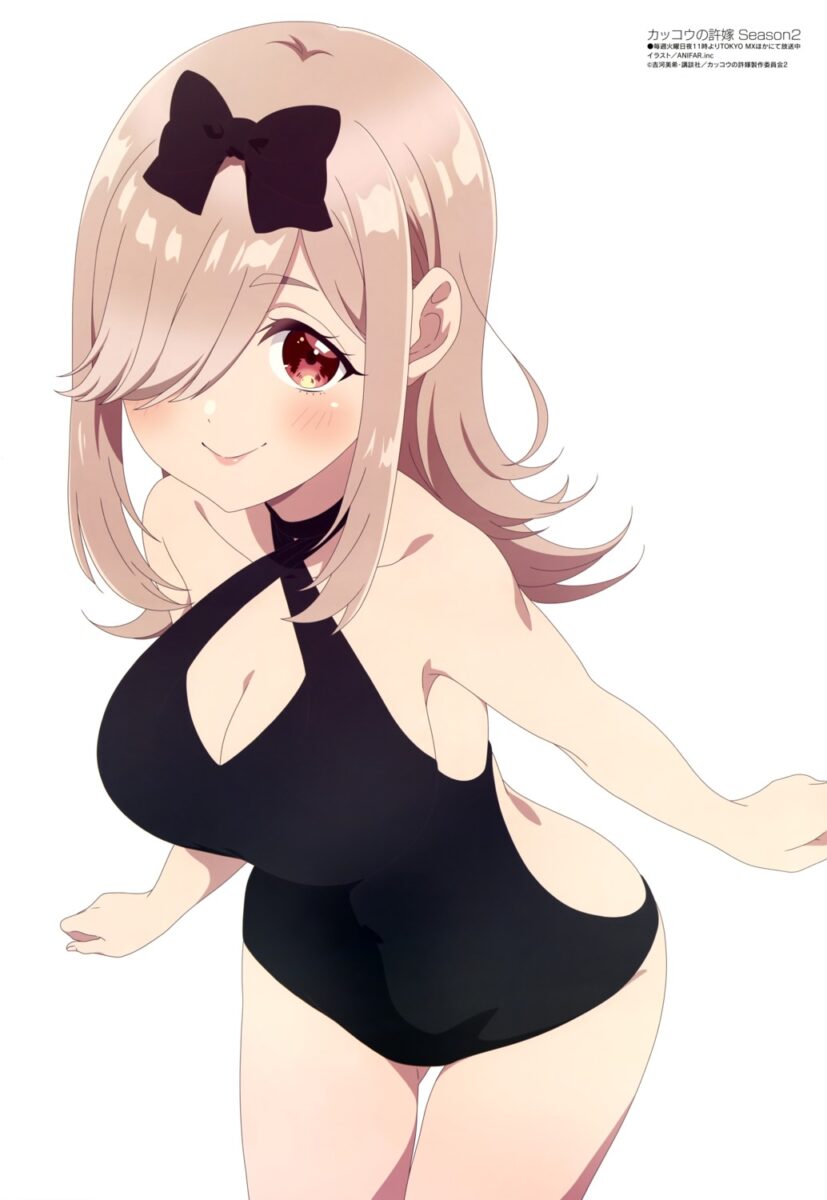 Yande.re 1239369 Sample Anifar Inc. Cleavage Kakkou No Iinazuke Mochizuki Ai Swimsuits