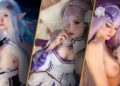 From innocent smiles to sultry curves, these Emilia cosplays bring Re:Zero’s silver-haired waifu to life in irresistibly sexy fashion.