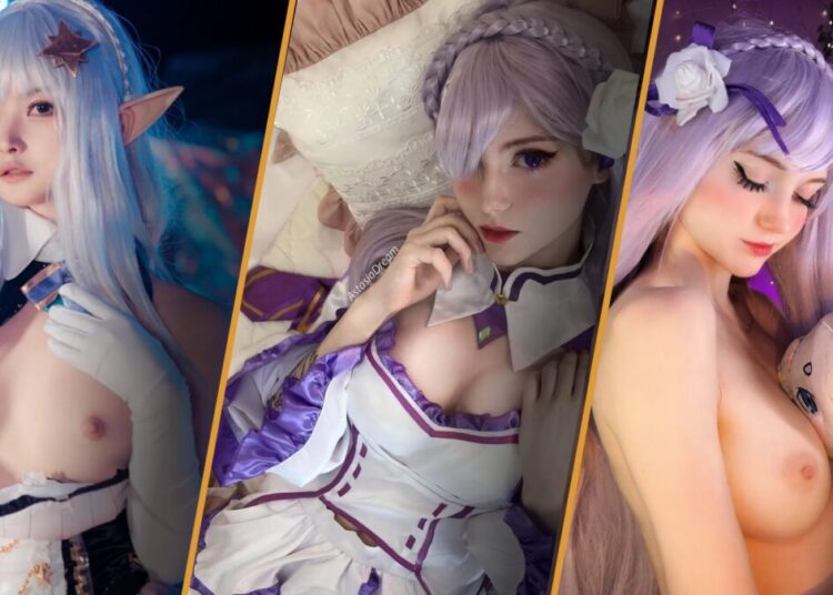 From innocent smiles to sultry curves, these Emilia cosplays bring Re:Zero’s silver-haired waifu to life in irresistibly sexy fashion.