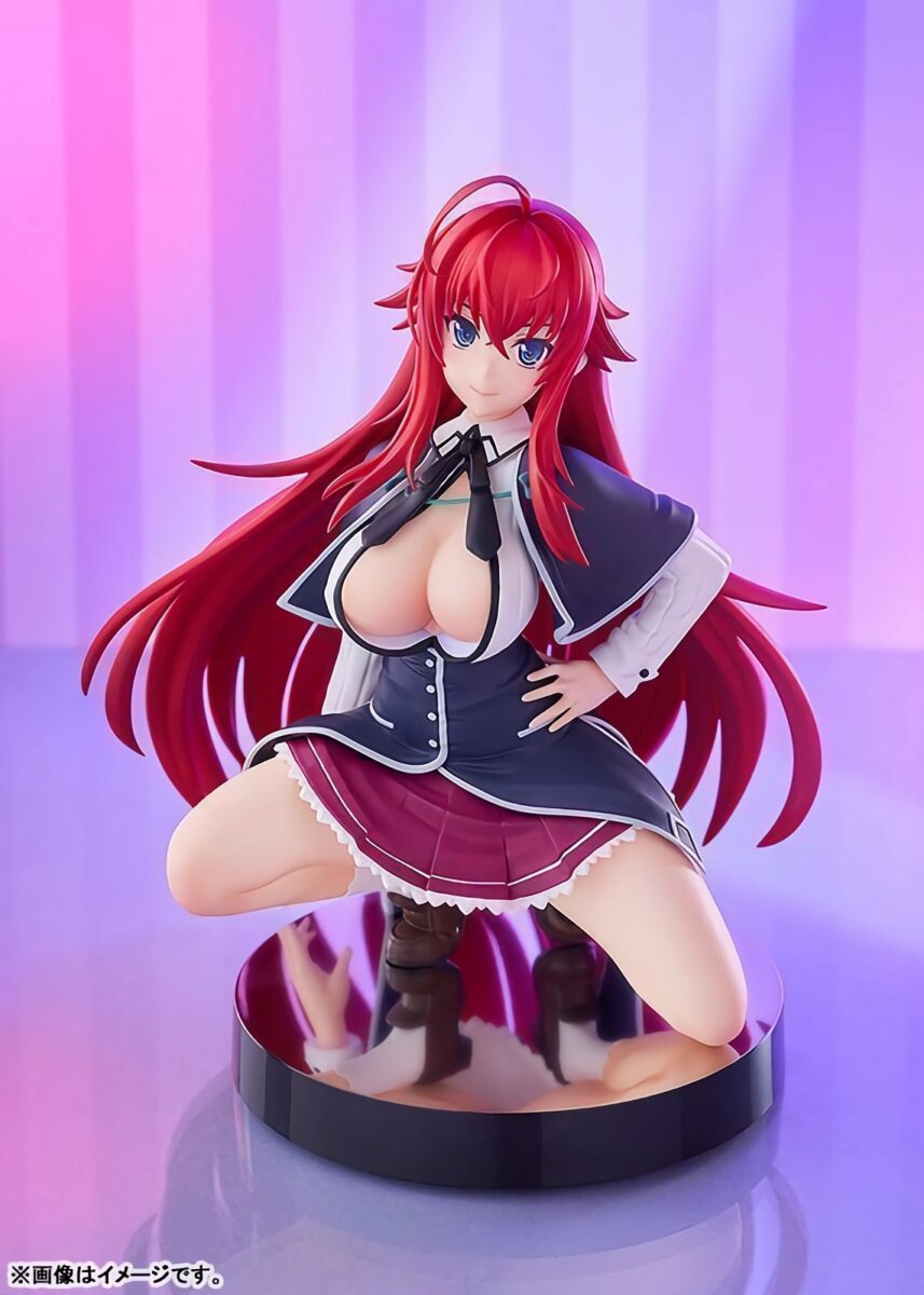 Good Smile Company High School DxD Rias Gremory L Size Figure Doki Doki Version Front View (2)