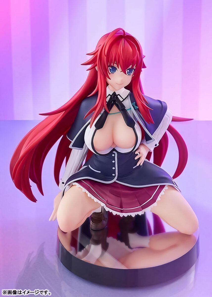 Good Smile Company High School DxD Rias Gremory L Size Figure Doki Doki Version Front View