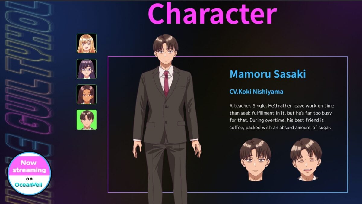Guilty Hole Mamoru Sasaki Character Sheet