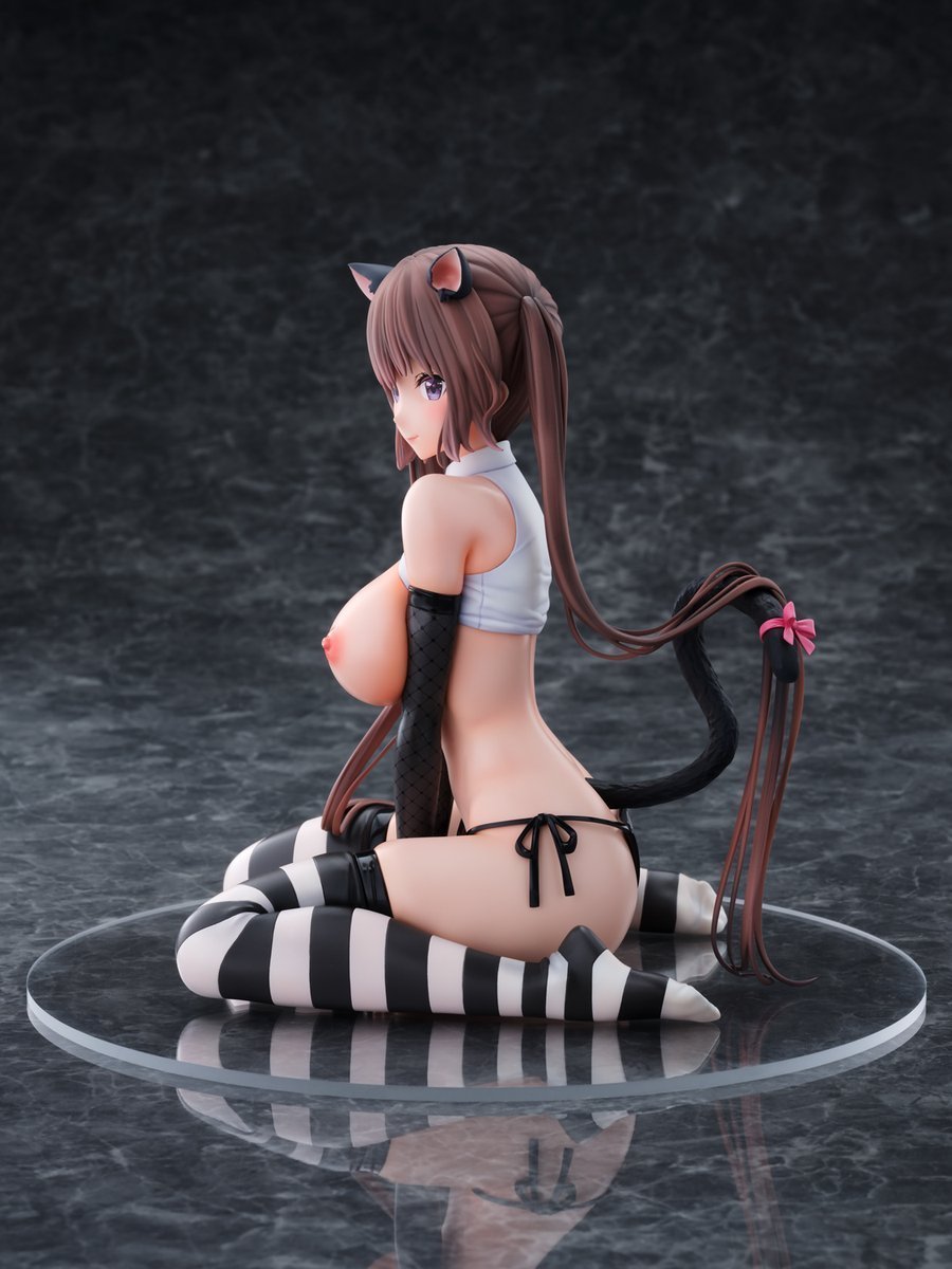 OrchidSeed Matarou Itazura Neko 16 Figure NSFW Full Side View