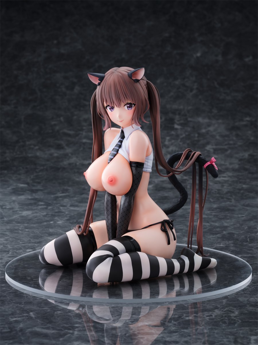 OrchidSeed Matarou Itazura Neko 16 Figure NSFW Side View