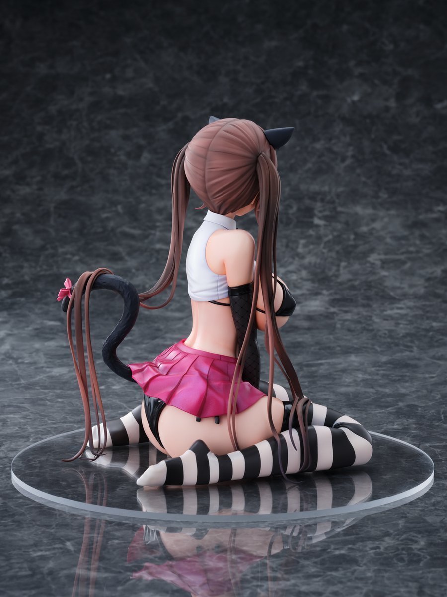 OrchidSeed Matarou Itazura Neko 16 Figure Back View