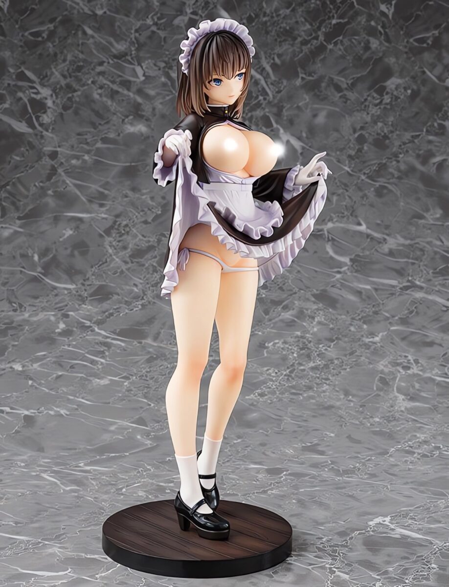 Rocket Boy Maid Education Tsubaki Rurikawa 16 Figure Side Bare Chest View