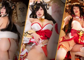 HaneAme sheds innocence for pure temptation in her Lustful Goat photobook—sultry shrine maiden looks, teasing poses, and sinful perfection that’s impossible to resist.